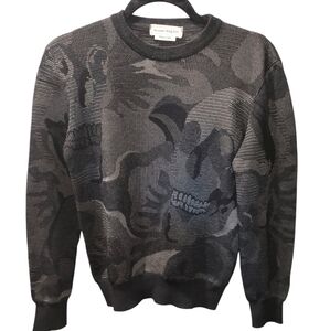 RARE HTF Alexander McQueen Skull Camouflage Sweater